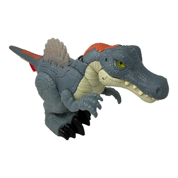 Imaginext Jurassic World Ultra Snap Spinosaurus Dinosaur Toy 20" Lights & Sound - Picture 8 of 14